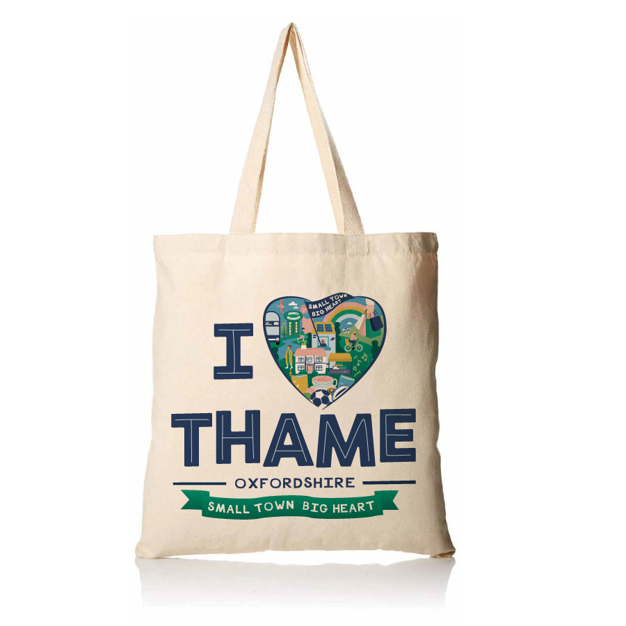Thame Town Council Illustration and Design